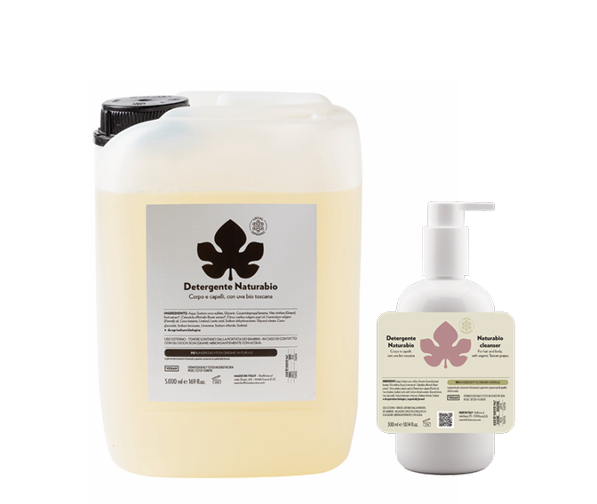 Naturabio Detergente Multiuso 5 Litri – Corpo & Capelli con Uva Bio