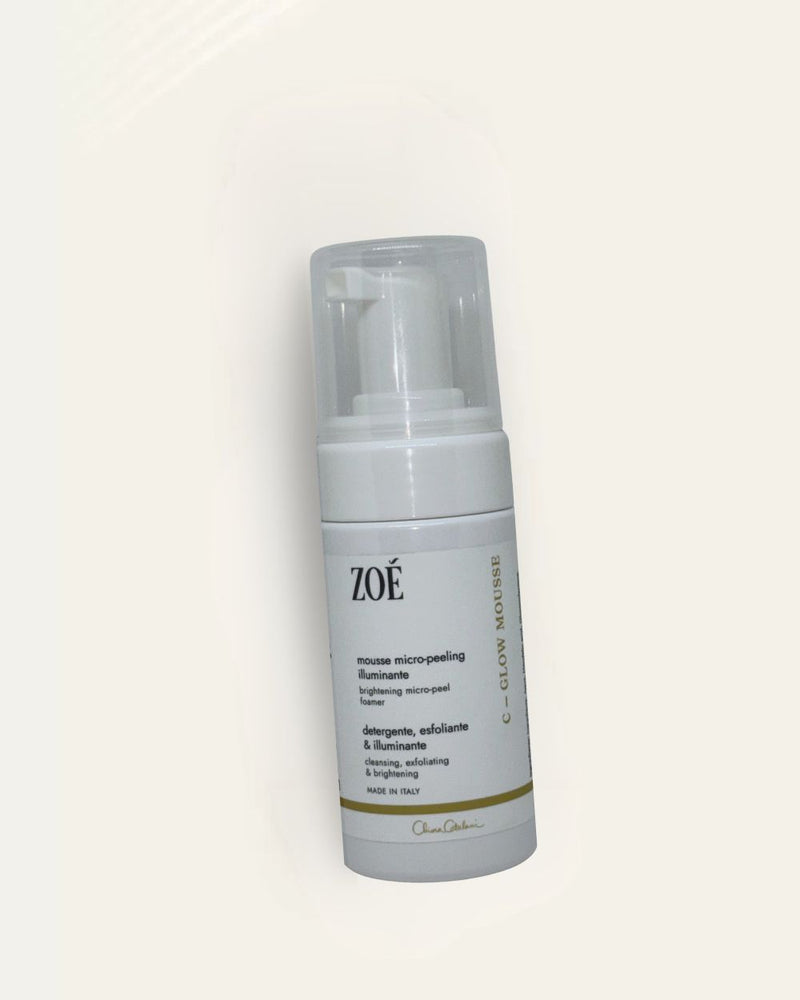 C-GLOW MOUSSE - Mousse Micro Peeling Illuminante con Vitamina C e AHA